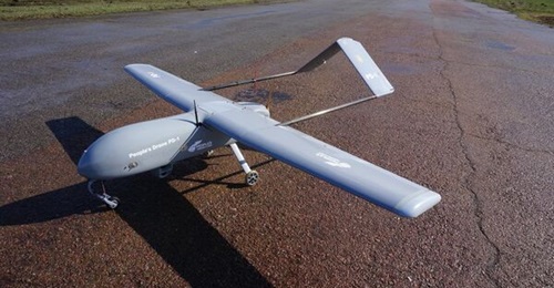 The Ukrainian Ukrspecsystems PD-1 is likely the UAV that the UK is now looking to launch from the back of a civilian-type trailer or flatbed pickup truck.