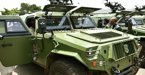 EPAIL has delivered 20 light tactical armoured vehicles to the Nigerian military.