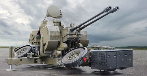 Romania's GDF-103 anti-aircraft guns will be upgraded to the Skynex standard, including the Oerlikon GDF-009 TREO (pictured), primarily by Rheinmetall Air Defence in Zurich, with significant Romanian involvement by Media?.