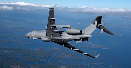 Despite having recently lost out to its E-7 rival for NATO's iAFSC requirement, Saab sees a strong future for its GlobalEye (pictured) platform as part of the alliance's wider AFSC structure.