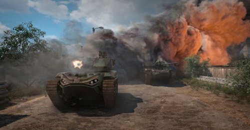 A computer-generated imagery (CGI) impression of Ripsaw M5 RCVs on the battlefield. Developed by Textron Systems and Howe & Howe, the Ripsaw M5 is a contender to fulfil the US Army's RCV-M requirement.