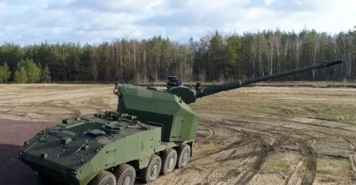 KNDS Deutschland and GDELS presented the artillery gun module on the Piranha HMC at Defence iQ's Future Artillery 2024 conference.