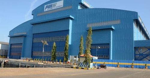 PT PAL's submarine building and MRO facility at Surabaya, which was visited by 
        
         on 30 May 2024.