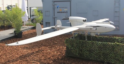 The LUNA NG on display at ILA 2024. Designed for the German Army, the system has also been donated to Ukraine.
