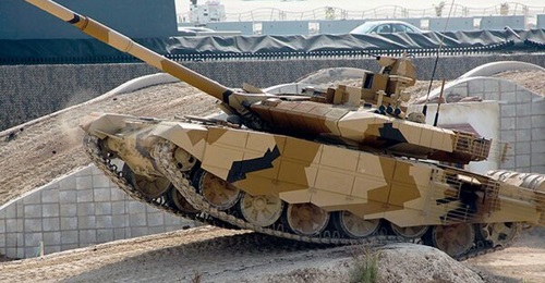 The Indian Army has inducted 10 T-90 Mk-III MBTs. The T-90 Mk-III is India's equivalent of the Russian T-90MS MBT (pictured above).