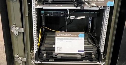 Thales unveils the new HF XL range of tactical high-frequency wideband radios at Eurosatory 2024. The family of radios includes vehicle, manpack, and command post variants.