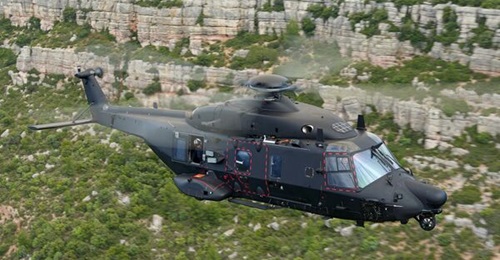 Finished in 'special forces black', the NH90 FS/Standard 2 for the French Army is now in a flight-test campaign that will run through to the end of 2024.