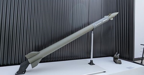 Thundart guided artillery rocket.