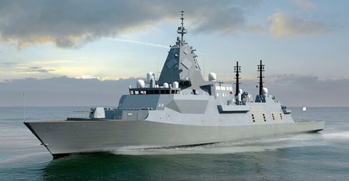 An artist's impression of the future Hunter class. Steel for the first-of-class has been cut, the Australian DoD announced on 21 June.