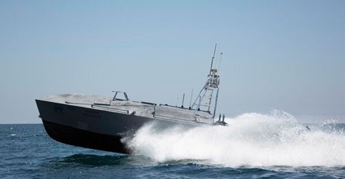 The USN launched Poniard rockets from a common unmanned surface vehicle (CUSV) during Exercise 'RIMPAC'.