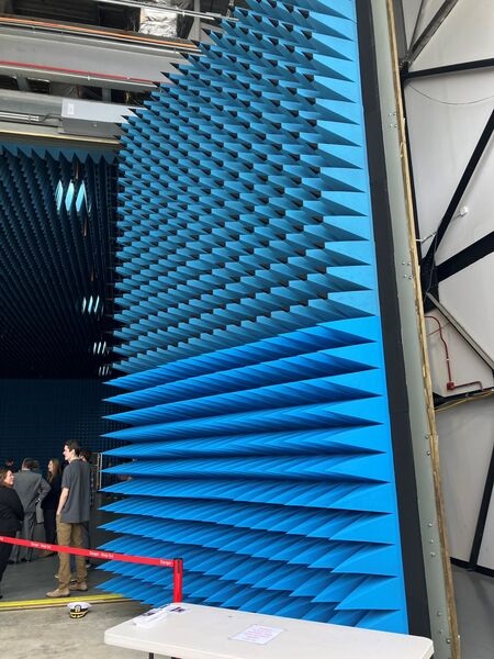 Naval Surface Warfare Center Dahlgren Division unveiled a High-Power Electromagnetic Environmental Effects Anechoic Chamber.