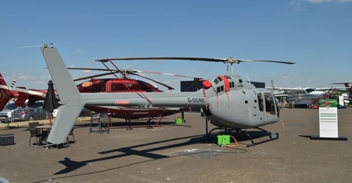 A file photo of a Bell 505 training helicopter. The Iraqi Army has received seven of the 15 such helicopters it has on order.