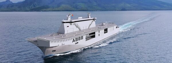 EID will supply the entire C4I suite for the Portuguese Navy's new Multi-Purpose Vessel being built by Damen. Pictured is an artist's rendition of the vessel.
