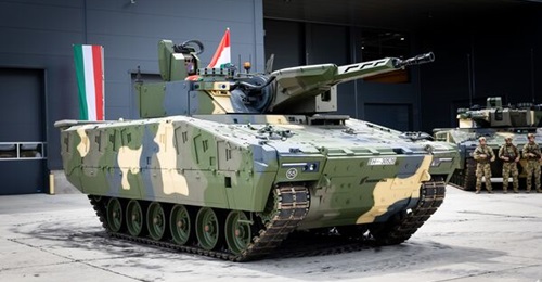 On 24 July the HDF received its first KF41 Lynx IFV produced in Hungary.