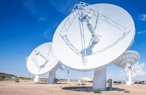 Wales will house one of the three DARC radar stations being built under AUKUS. Northrop Grumman is supporting the development of DARC. Pictured is a technical demonstrator of the system in New Mexico.