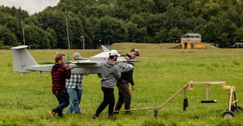 2nd Multi-Domain Task Force leveraged the V-BAT UAS pictured here during Exercise 'Arcane Thunder' in Ustka, Poland.