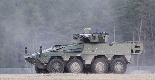 Rheinmetall's first-half-year results were boosted by the Bundeswehr's order of 123 heavy weapon carriers on 21 March.