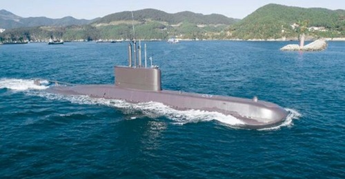 An upgraded KSS-I submarine, 
        
         which was handed over to the RoKN in 2019 (pictured). Its sister vessel, 
        
         has been similarly upgraded and was handed over to the service on 12 August 2024.