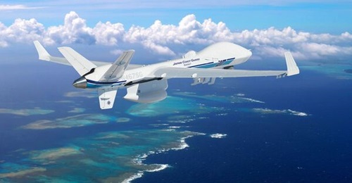 The Japan Coast Guard began operating a GA-ASI MQ-9B SeaGuardian from 2022 as part of a Company-Owned, Contractor-Operated (COCO) agreement with General Atomics Aeronautical Systems Inc.