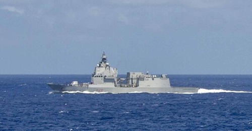 Italian Navy Thaon di Revel-class multipurpose patrol ship 
        
        (P 432) seen here during Exercise 'RIMPAC' 2024.