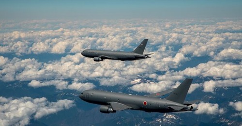 The JASDF's 405th Air Refuelling Squadron already operates two KC-46A from Miho Air Base in Tottori Prefecture.