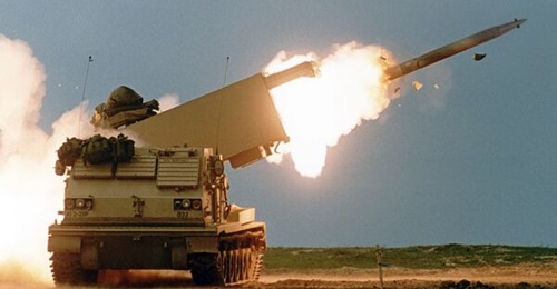 Australia's new rocket motor tender is envisaged to produce components that support the country's procurement of the Guided Multiple Launch Rocket System seen here being fired from a US Army M270 Multiple Launch Rocket System.