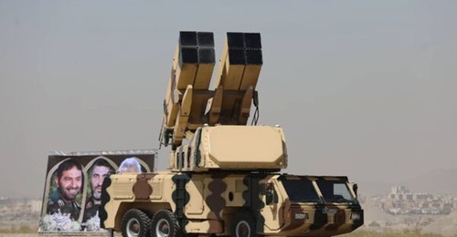 The 9 Dey short-range SAM system unveiled by the IRGC on 21 May.