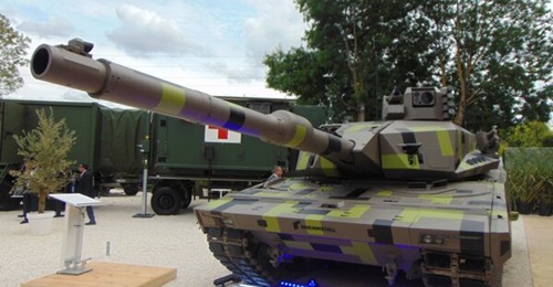 LRMV will develop and produce MBTs based on the Panther (pictured at Eurosatory 2024) and AICS IFVs based on the Lynx for the Italian Army.