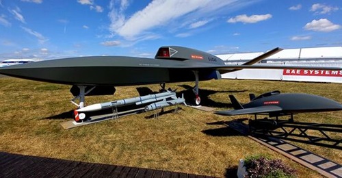 BAE Systems has showcased mock-ups of unmanned 'loyal wingman' concepts it is working on to meet UK requirements. The RAF has designated 216 Sqn as the unit that will help introduce this capability into operational service.