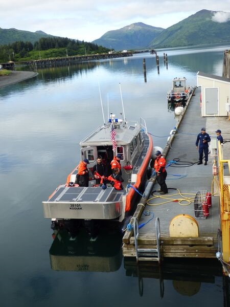 US Coast Guard forces are being surged to Alaska, pictured here, and other key maritime border locations.