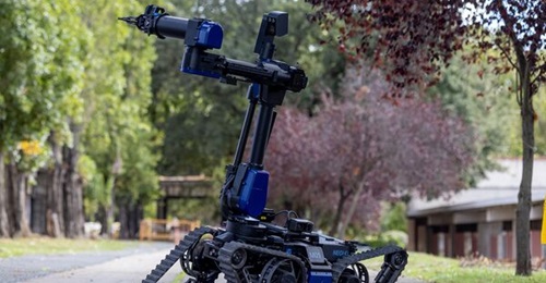 A computer-generated imagery of a small SAR satellite developed by Hanwha Systems. Hanwha Systems is partnering with BAE Systems to build a multisensor reconnaissance satellite.