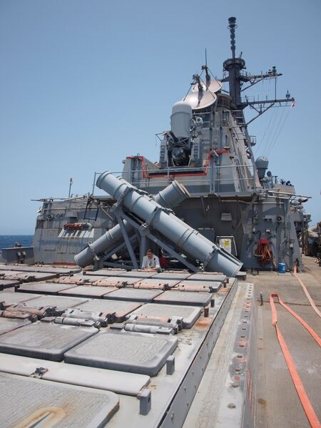 USS 
        
        , shown here operating in June 2024 in the Red Sea, is one of the US Navy destroyers to defend the region against Houthi attacks.