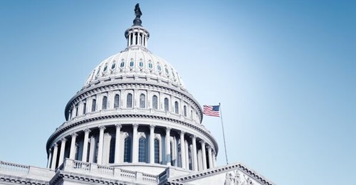 The US Capitol building.
