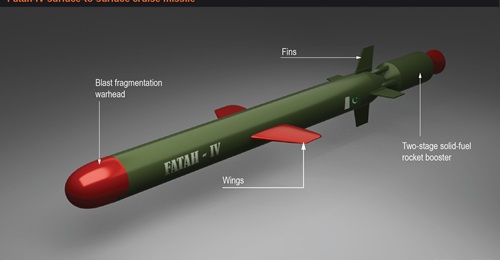 The new Fatah-IV missile was unveiled on 12 August.