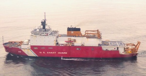 , pictured here operating in the Gulf of Alaska, is one of only three Arctic-capable icebreakers.