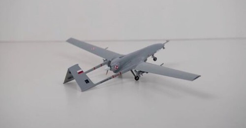 Polish Defence Minister Mariusz Blaszczak signed a contract for 24 Bayraktar TB2 UAVs for the Polish Air Force with Baykar CEO Haluk Bayraktar in Ankara on 24 May (artist's impression of Bayraktar TB2 UAV with Polish Air Force markings).