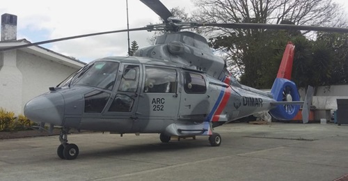 One of the two Dauphins being delivered to Colombia this month wears the livery of the DIMAR (Dirección Maritima), which is the country's civil maritime administration. The DIMAR is dependant on the country's defence ministry and managed by an adm...