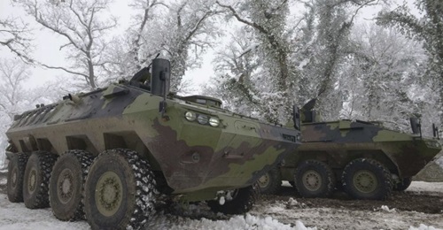 The Lazar III 8×8 MRACV has entered service with the VS.