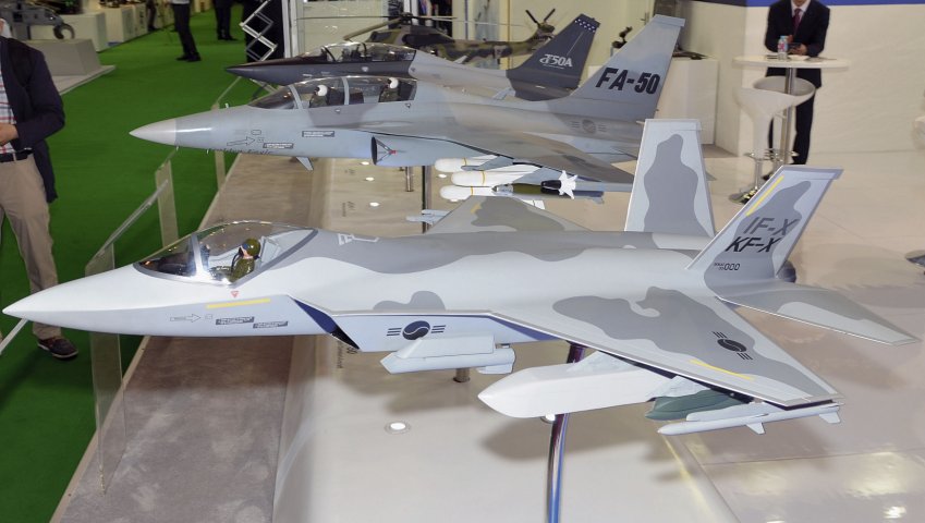 Indonesia has restarted payments to support its continuing involvement in the project with South Korea to develop the next-generation KFX fighter aircraft. (IHS Markit/Patrick Allen)