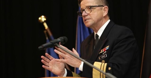 German Navy Chief Vice Admiral Andreas Krause addressed the service's 59th Historical-Tactical Meeting in Dobbin-Linstow, close to Rostock, on 10 January.