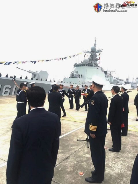 The PLAN commissioned another Type 052D destroyer at a ceremony held at what is believed to be China's Zhanjiang naval base on 12 January.