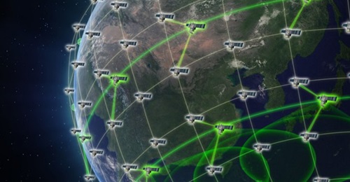 The Blackjack programme is an architecture demonstration intending to show the high military utility of global LEO constellations and mesh networks of lower size, weight, and cost spacecraft.