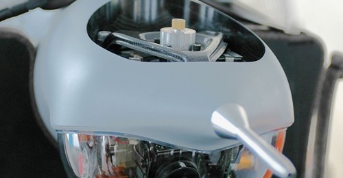 Payload nose of a ScanEagle A 15.