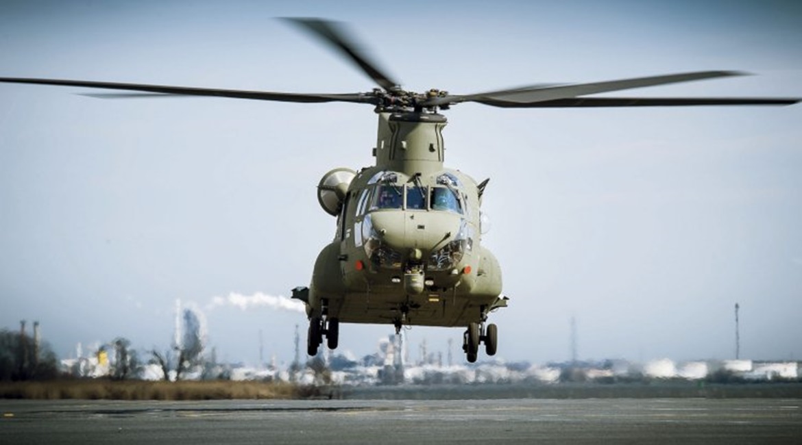 Indonesia has outlined a requirement to procure up to 10 Boeing CH-47F Chinook helicopters, pictured here in UK service.