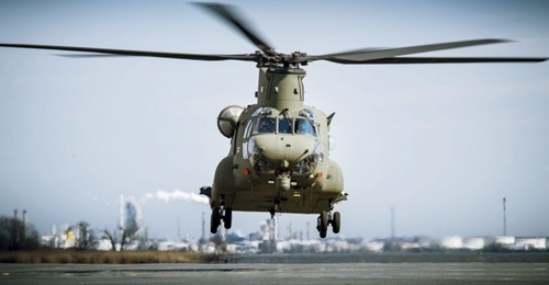 Indonesia has outlined a requirement to procure up to 10 Boeing CH-47F Chinook helicopters, pictured here in UK service.