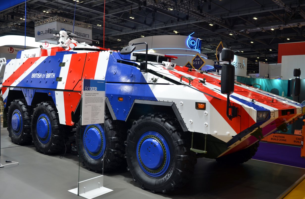 Rheinmetall has taken a stake in BAE Systems' UK-based combat vehicle business, which will play a key role in delivering the Boxer vehicle for the UK's MIV programme. (IHS Markit/Patrick Allen)