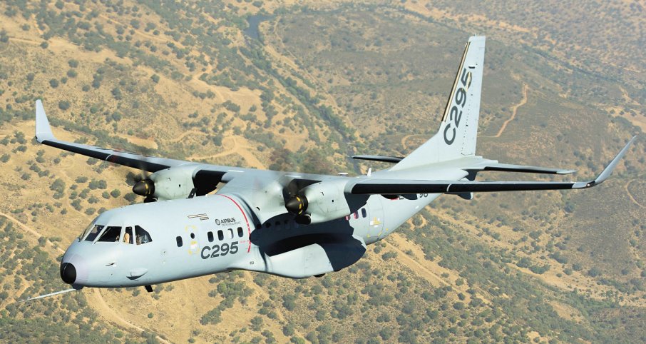Côte d'Ivoire has signed for a single C295 to augment its An-26 and An-12 transport aircraft. (Airbus)