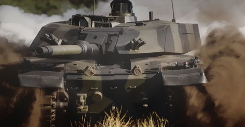At IAV 2019, Rheinmetall unveiled its proposal for the Challenger 2 LEP, which includes a new turret with day/night sights for the commander and gunner, and a new L55 120 mm smoothbore gun.