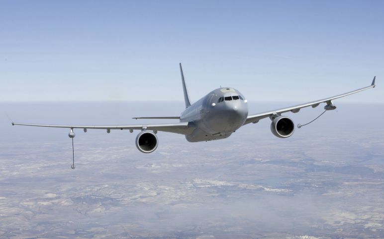An Airbus A330 MRTT of the Royal Australian Air Force. Indonesia expects the aircraft type to be one of two front-runners once requests for tender are issued. (Airbus)