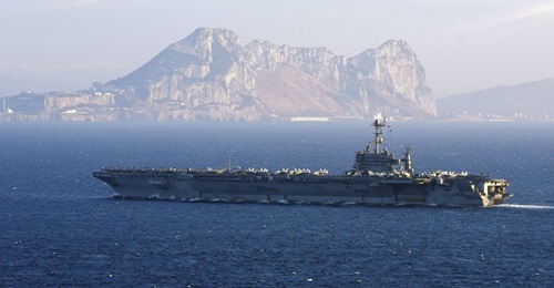 The USN's budget request may delay funding for the midlife overhaul of the aircraft carrier USS 
        
        (CVN 75).